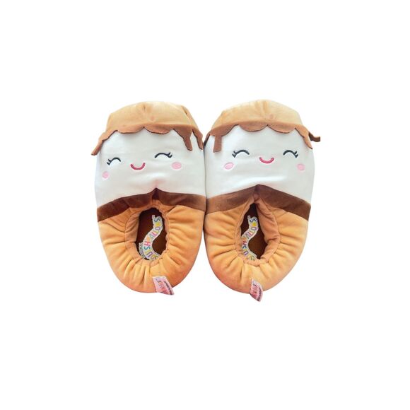 Squishmallows slippers Carmelita the S'more size 5 - Picture 8 of 11